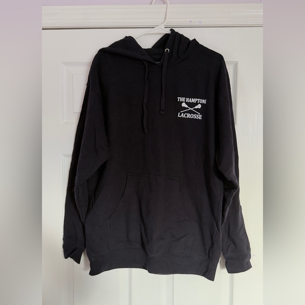 The Hamptons Lacrosse Navy Blue Hoodie